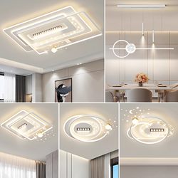 Living Room Main Light 2025 New Model Full Spectrum Eye Protection Ceiling Light Dining Room Bedroom Light Modern Simple Room Starry Sky Ceiling