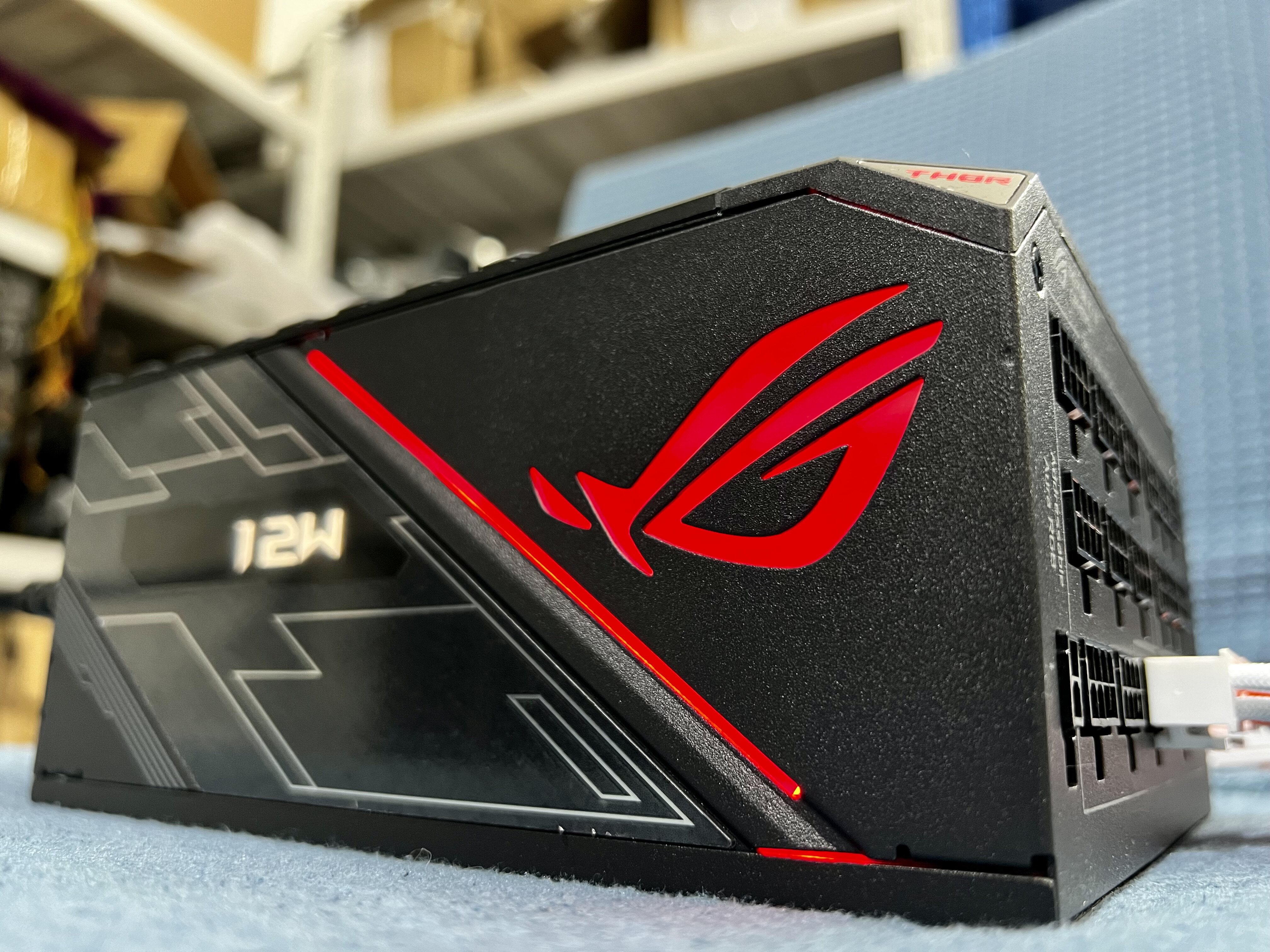 ASUS Thor 1200w1000w850w платиновый блок питания с фиксированным объемом 1200 Вт, полный модуль, связанный с шасси Genesis