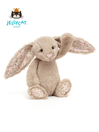 Jellycat, бежевый плюшевый кролик, игрушка, мягкая кукла, Великобритания