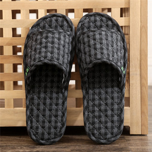 
Japanese style fabric sole slippers wooden floor silent indoor soft sole winter women machine wash cotton home summer four seasons