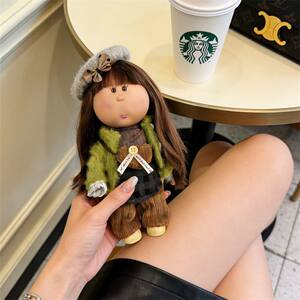 
Spanish potato doll mia vinyl doll 24cm doll set toy cute birthday gift