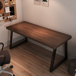 Nordic Solid Wood Computer Desk Home Desk Bedroom Double Gaming Desk Modern Simple Solid Wood Office Desk Study Desk