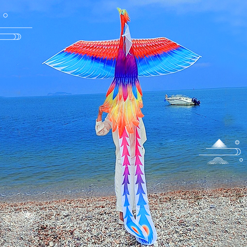 ̸ ο   BREEZE EASY TO FLY PHOENIX KITE FOR ADULTS ͳ   HIGH-END HIGH-END LARGE BEGINNER-