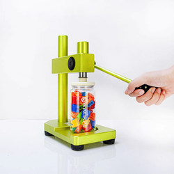 New Product Sealing Machine for Sixth-Generation Pet Bottles and Cans, Commercial Use for Milk Tea, Coconut Water, Beverage Can Sealing and Packaging Machine