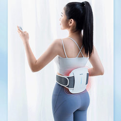 Cross-border infrared hot compress lumbar massager waist and abdomen massage home low frequency pulse waist massager
