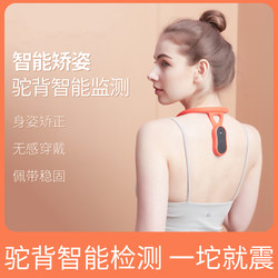 Intelligent induction corrector vibrates hunchback posture correction for children and adults sitting posture anti-hunchback orthopedic back straightener