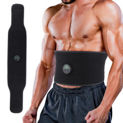 Cross-border 6 modes, 19 levels of intensity, EMS pulse health care belt, belly strengthening device, massage fat removal device, abdominal tightening and waist beautifying device