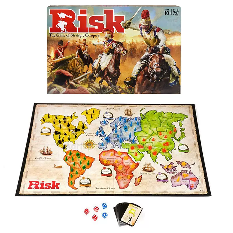 英文版桌游RISK boardgame大战役战国风云战争类棋盘游戏现货-Taobao