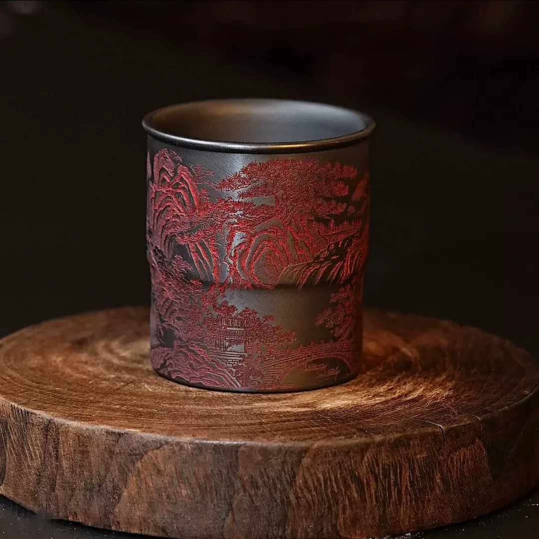 宜興 紫砂茶杯 寿桃主人杯 茶器 茶杯 煎茶道具 宜興 紫砂茶杯 寿桃主人杯 茶器 茶杯 煎茶道具