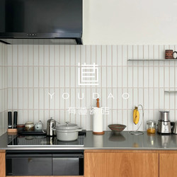 Kiln-turned off-white mosaic tiles kitchen bathroom wall tiles