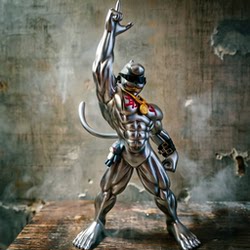 Digimon Anime Merchandise Ornaments Steelgreymon Figure Gk Model Gokumon Statue Doll Gift