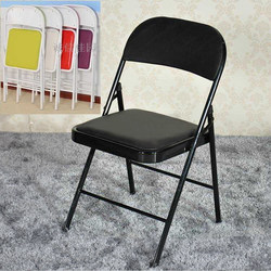 Simple Backrest Chair for Indoor Use, Front Desk, Makeup, Dormitory, Foldable Chair for College Students, Study, Work, and Meeting Chair