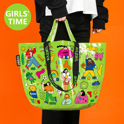 Super Stylish and Trendy Supermarket Shopping Bag, Large Capacity Woven Bag, New Niche Handbag, Beach Swimming Waterproof
