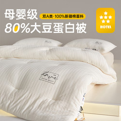 Five-Star Hotel Quilt Core 80% Soybean Fiber Winter Quilt Spring and Autumn Quilt Cotton Quilt Bedding Thickened for Warmth