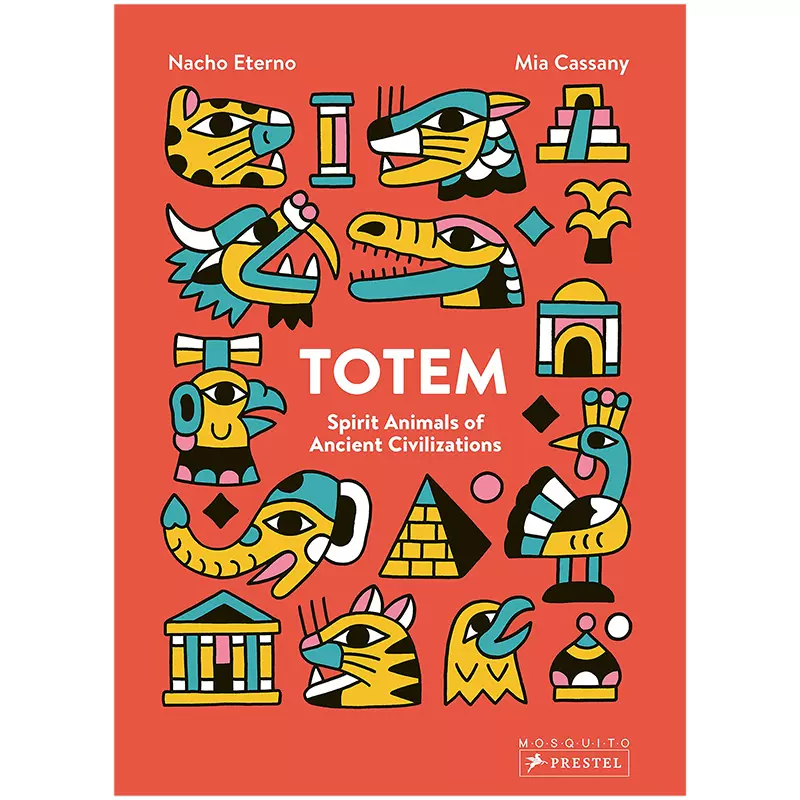 Prestel出版 Totem 图腾 古代文明的精神动物英文原版儿童绘本