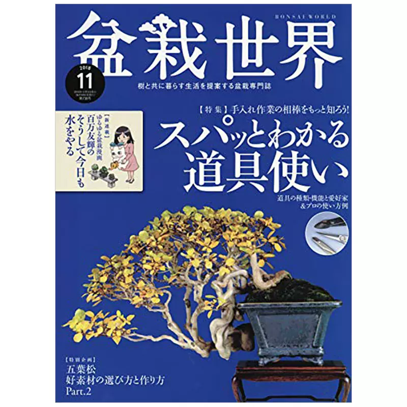 盆栽世界 2023 7 樹と共に暮らす生活を提案する盆栽専門誌 - 趣味