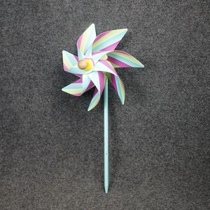 Children's handmade puzzle toy beach windmill handmade assembly