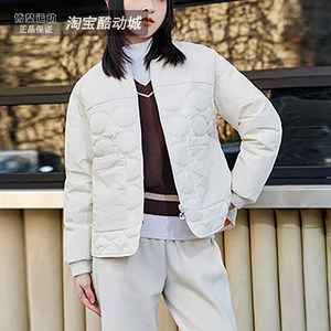 
PUMA short cotton clothing women's winter warm and light sports baseball collar cotton jacket 539574-65