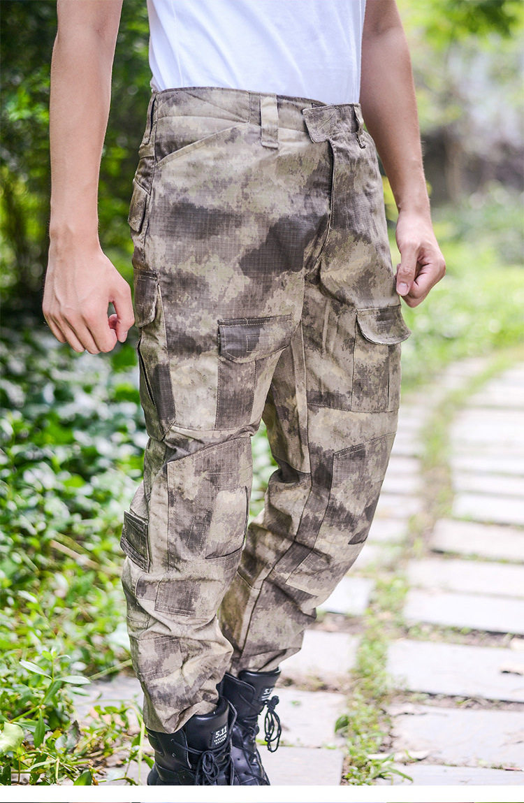 Tactical Combat Trousers PETCDIM Military Cargo Pants For Men