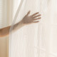 Vertical blinds, blackout phantom gauze, light-impermeable, white bay window, balcony sunshades, white gauze curtains