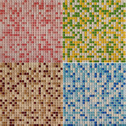 10mm Candy-Colored Crystal Ceramic Colorful Mosaic Waistline Tiles for Bathroom and Children's Room, Small Particle Tiles for Wall