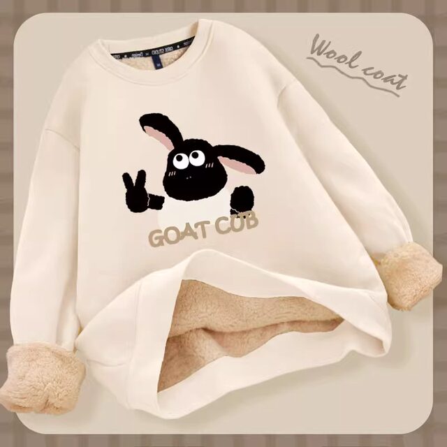 Winter Gold Velvet Women's Sweater Suit Korean Fashion Casual Sports Suit Plus Velvet Thick Three-piece Suit