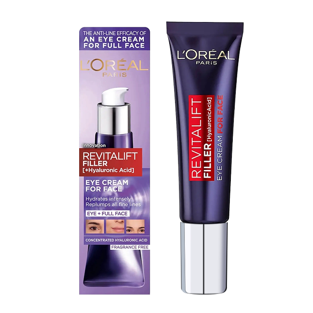 L'OREAL L'Oreal eye cream purple iron 30ml fades eye lines and eye ...