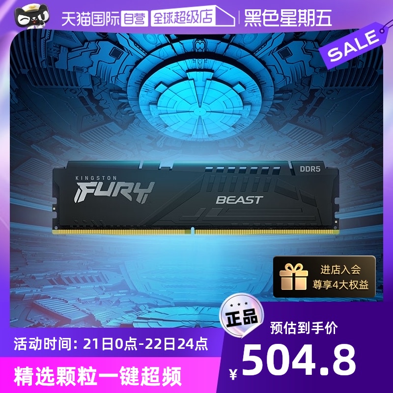 (ü ۵) KINGSTON BEAST HACKER GOD DDR5 4800 16G ũž ޸ ̱ ƽ -