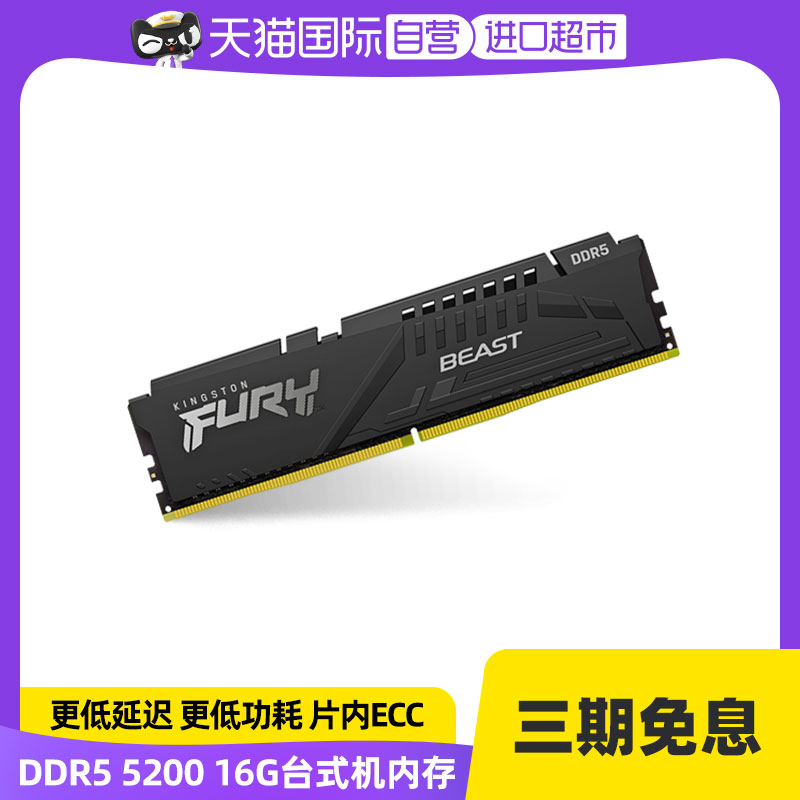 (ü ) KINGSTON BEAST HACKER GOD DDR5 5200 16G ũž ޸ ǻ ̱-