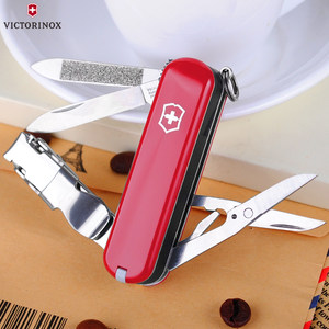 Original Genuine Victoria Swiss Army Knife 65mm Return Partner 0.6463 Nail Knife Multifunctional Folding Swiss Knife