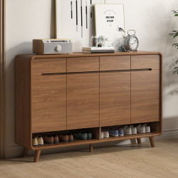 Shoe Cabinet for Home Entrance, Small Apartment Entryway, New Chinese-Style Foyer, Large Capacity, New Model 2026 Hot-Selling Indoor Storage Cabinet