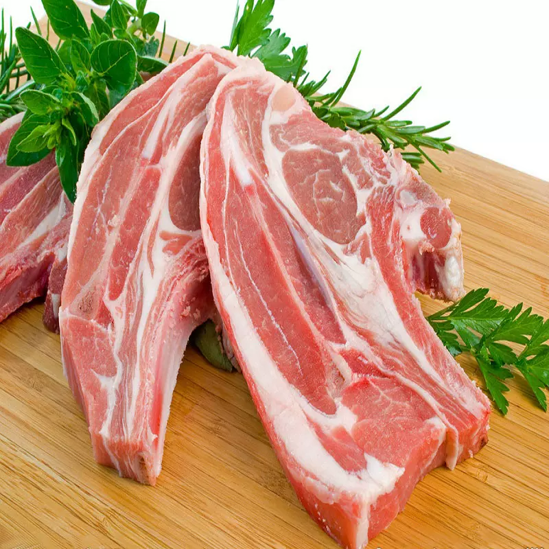 法排生鲜3斤重切片包装新疆牧区绵羊肉适合烧烤煎炸红烧