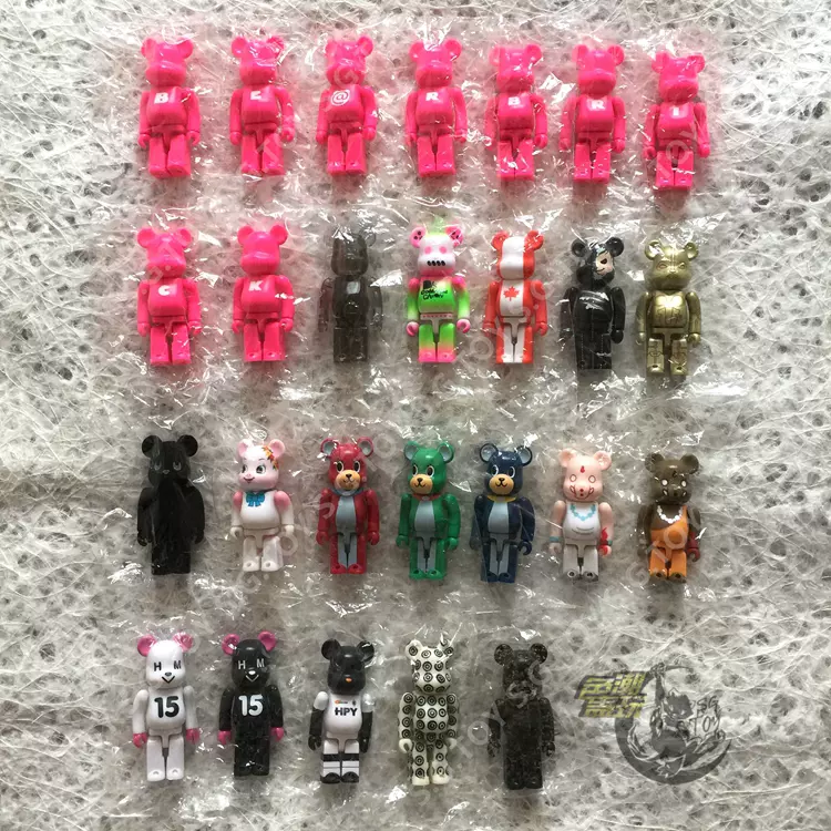 BEARBRICK SERIES 10代100% 大全套26款CDG BE@RBRICK 積木熊-Taobao