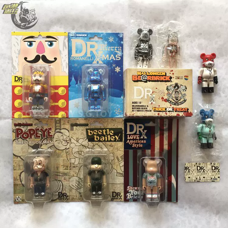 DR.ROMANELLI BE@RBRICK 100%(ベアブリック・ドクターロマネリ) - 人形