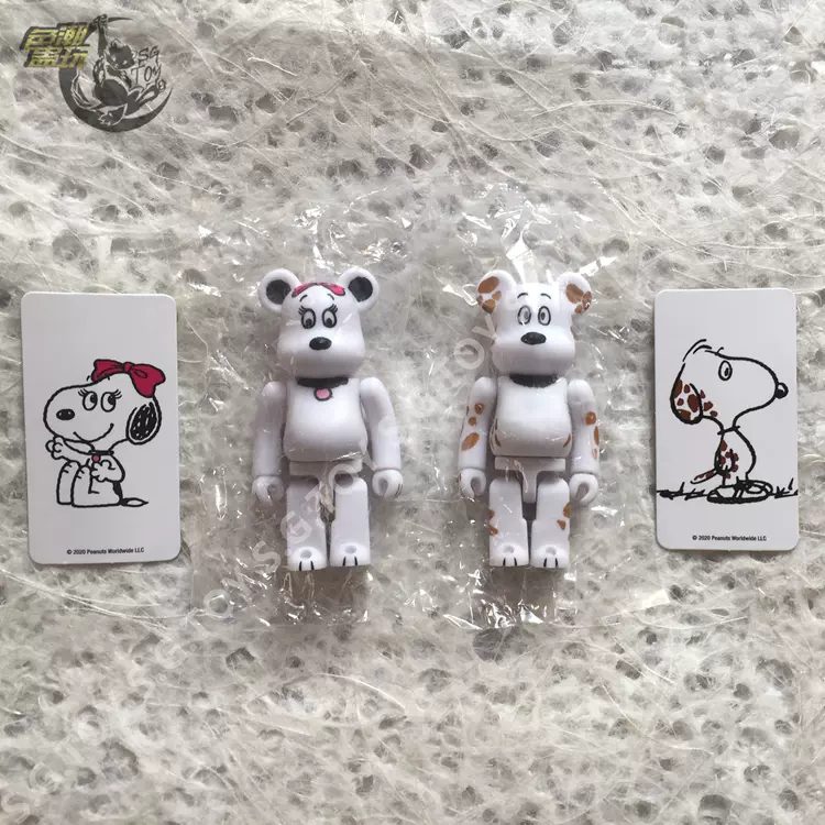 Bearbrick 40代cute Peanuts 史努比隐藏belle 100 Be Rbrick