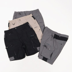 Professional outdoor goods! Summer multi-pocket overalls, quick-drying, large size casual shorts, three-quarter pants for men