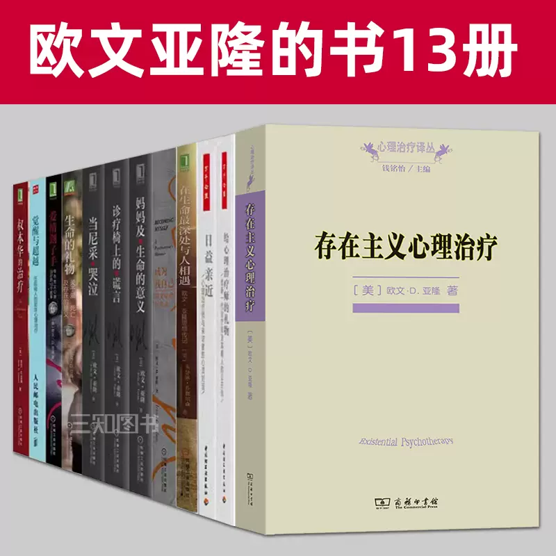 全套13册】 欧文亚隆的书经典作品给心理治疗师的礼物团体心理治疗诊疗