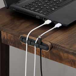 Desktop cable manager mobile phone charging cable data cable sorting tool wiring fixture storage beam hub clamping