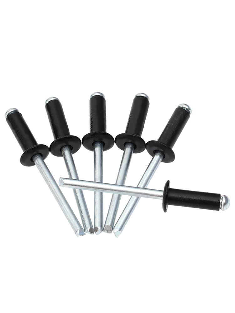 Black Aluminum Round Head Rivets | M2.4M3.2 Aluminum Blind Rivets ...