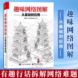 Fun Network Illustrations: from Basics to Applications by Lin Zhaolun - Introductory Knowledge of Network Technology for Programmers - Core Books on Computer Network Technology - Network Programming and Data Transmission Tutorial Ss