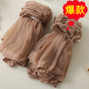 40 pairs of socks for women for summer thin anti-hook short stockings coffee meat color crystal silk stockings velvet pair socks
