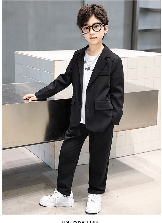 Boys British Style Suit - Spring/Autumn Casual Blazer Set