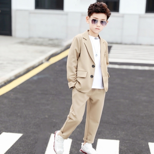 SHEIN 2 pezzi Completo da ragazzo Gentleman SHEIN 2 pezzi Completo da ragazzo Gentleman