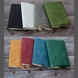 Composite Textured Dupont Paper Adjustable Waterproof Book Cover A5 A6 Planner Cover 32K 16K Book Protector