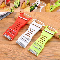 Multifunctional Kitchen Vegetable Cutter for Home Use, Potato Shredder, Radish Grater, Cucumber Slicer, Manual Peeler