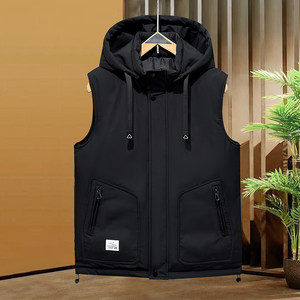 
13 down cotton vest boy 14 autumn and winter big children's vest 15 junior high school student 16-year-old teenager horse clip jacket