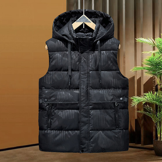 13 down cotton vest boy 14 teenagers big children vest 15 junior high school students 16 years old autumn and winter horse clip jacket