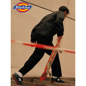 Dickies x TOM KNOX skater joint autumn and winter casual warm cotton clothing for men and women