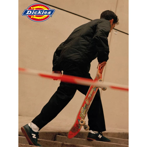Dickies x TOM KNOX skater joint autumn and winter casual warm cotton clothing for men and women
