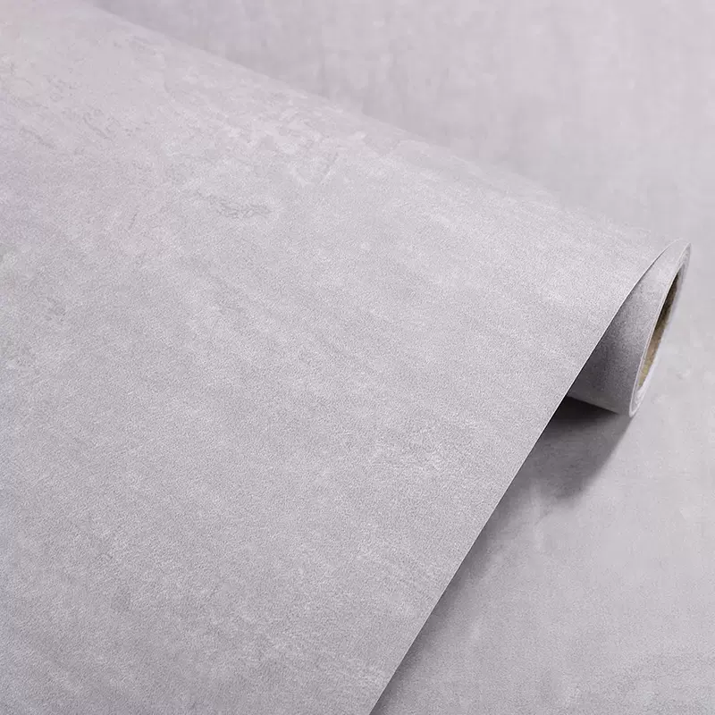 特厚加厚灰北歐自粘壁紙壁紙80cm寬電視宿舍裝修淺